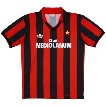1990-91 AC Milan Maillot Domicile - 9/10 - (S)