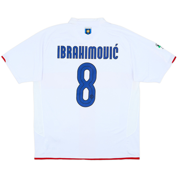 2007-08 Inter Milan Maillot extérieur Centenaire Ibrahimovic #8 - 8/10 - (XL)