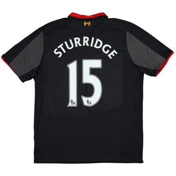 2014-15 Liverpool Maillot Third Sturridge #15 - 7/10 - (L)