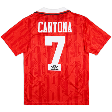 1992-94 Manchester United Maillot domicile Cantona #7 - 8/10 - (S)