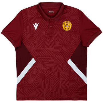 2023-24 Motherwell Macron Polo - 7/10 - (M)