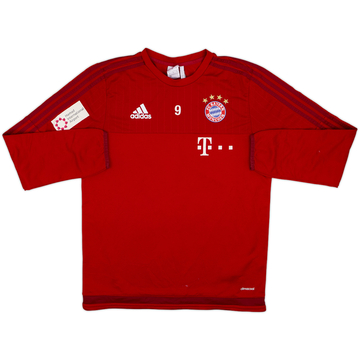 2015-16 Bayern Munich version joueur adidas Haut de survêtement #9 - 6/10 - (M)