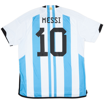 2022-23 Argentina Maillot domicile Messi #10 (XL)