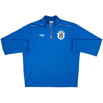 2012-13 Huddersfield Umbro Haut d'entraînement col zippé 1/4 - 4/10 - (XXL)