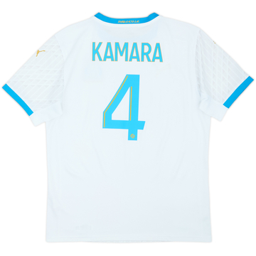 2020-21 Olympique Marseille Maillot Domicile Kamara #4 - 6/10 - (M)