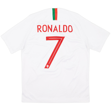 2018-19 Portugal Maillot extérieur Ronaldo #7 - 8/10 - (M)