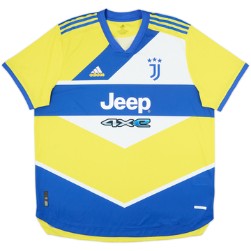 2021-22 Juventus Maillot Third Authentique - 9/10 - (XXL)