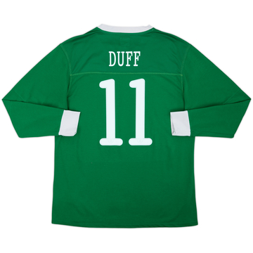 2010-11 Irlande Maillot Domicile ML Duff #11 - 6/10 - (L)