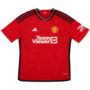 2023-24 Manchester United Maillot Domicile - 10/10 - (L.Boys)