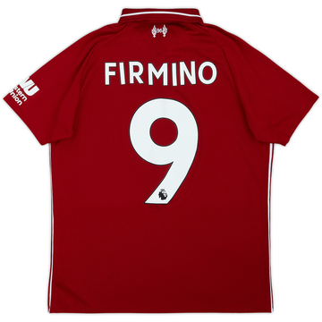 2018-19 Liverpool Maillot domicile Firmino #9 - 6/10 - (XL.Boys)