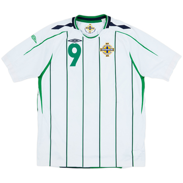 2008-09 Northern Ireland Maillot extérieur #9 - 6/10 - (XL.Boys)