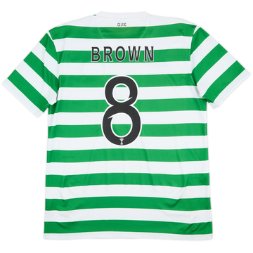 2012-13 Maillot domicile Celtic '125th Anniversary' Marron #8 - 8/10 - (M)