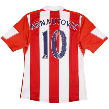2013-14 Stoke City Maillot domicile '150 ans' Arnautovic #10 - 4/10 - (M)