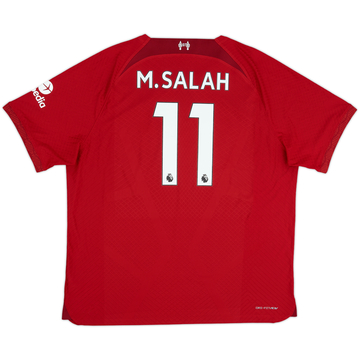 2022-23 Liverpool Maillot domicile authentique M.Salah #11 - 10/10 - (XXL)