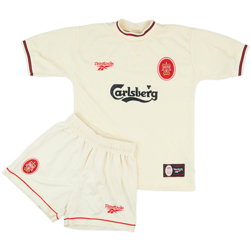 1996-97 Liverpool Maillot et short extérieur - 6/10 - (XL.Boys)