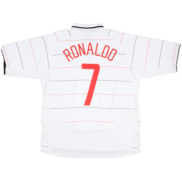 2003-05 Manchester United maillot third Ronaldo #7 - 6/10 - (XL)