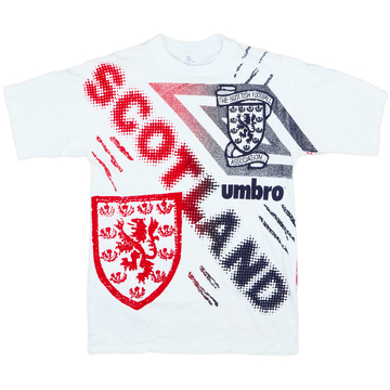 1994-96 Scotland Umbro T-shirt en coton - 8/10 - (M)