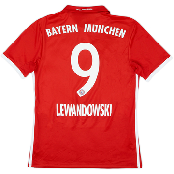 2016-17 Bayern Munich Maillot domicile Lewandowski #9 - 8/10 - (S)