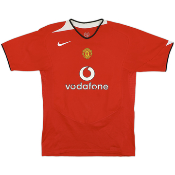 2004-06 Manchester United Maillot domicile - 6/10 - (XL Garçon)