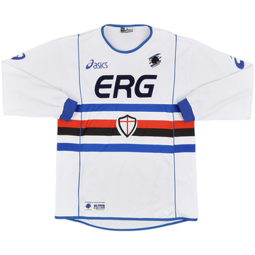 2002-03 Sampdoria Maillot extérieur ML - 8/10 - (M)