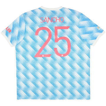 2021-22 Manchester United Maillot extérieur Sancho #25 - 10/10 - (XXL)