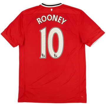 2011-12 Manchester United Maillot domicile Rooney #10 - 6/10 - (M)