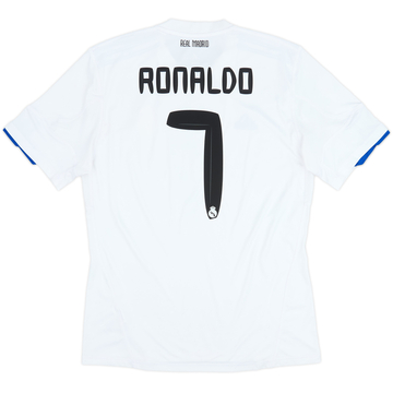 2010-11 Real Madrid Maillot domicile Ronaldo #7 - 9/10 - (L)