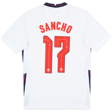 2020-22 England Maillot Domicile Sancho #17 - 7/10 - (S)