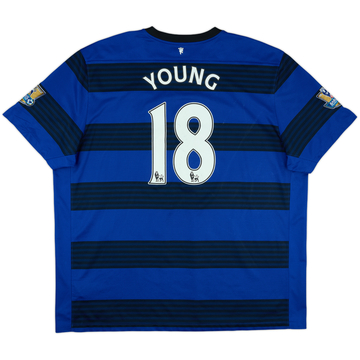 2011-13 Manchester United Maillot extérieur Young #18 - 6/10 - (3XL)