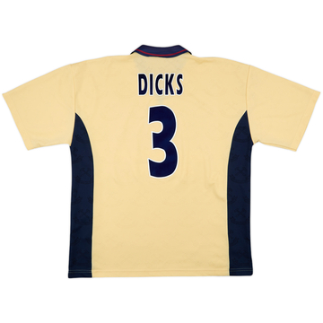 1996-97 West Ham Maillot third Dicks #3 - 10/10 - (XXL)