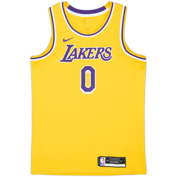 2022-23 LA Lakers Westbrook #0 Nike Maillot Swingman Extérieur - 8/10 - (S)
