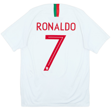 2018-19 Portugal Maillot extérieur Ronaldo #7 - 8/10 - (S)