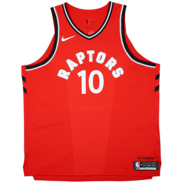 2017-18 Toronto Raptors DeRozan #10 Nike Maillot extérieur authentique - 10/10 - (XXL)