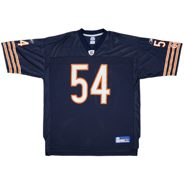 2002-04 Chicago Bears Urlacher #54 Reebok On Field Maillot domicile - 9/10 - (XL)