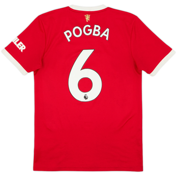 2021-22 Manchester United Maillot domicile Pogba #6 - 6/10 - (S)