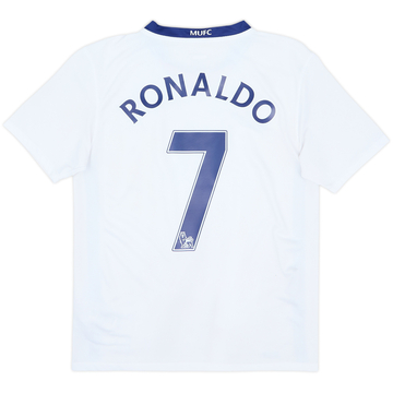 2008-10 Manchester United Maillot extérieur Ronaldo #7 - 6/10 - (14-15 ans)