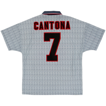 1995-96 Manchester United Maillot Extérieur Cantona #7 - 6/10 - (L)