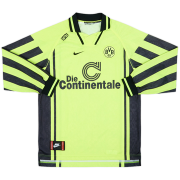 1996-97 Borussia Dortmund Maillot Domicile Manches longues - 9/10 - (15-16 ans)