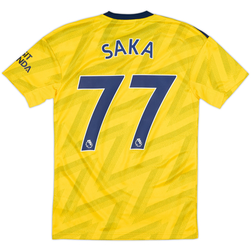 2019-20 Arsenal Maillot extérieur Saka #77 (XS)