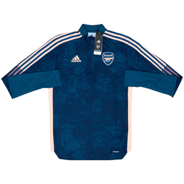 2020-21 Arsenal adidas Haut d'entraînement 1/4 Zip (S)