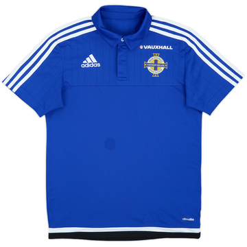 2016-17 Northern Ireland adidas Polo - 7/10 - (S)