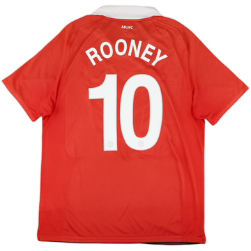 Maillot domicile Manchester United 2010-11 Rooney #10 - 6/10 - (L)