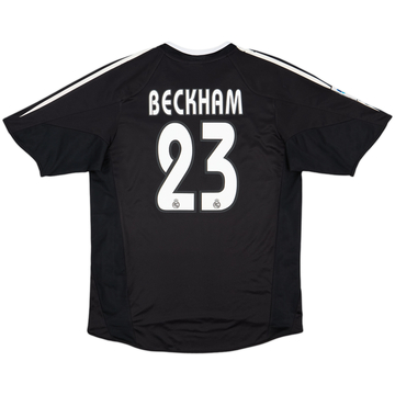 2004-05 Real Madrid Maillot extérieur Beckham #23 - 5/10 - (L)