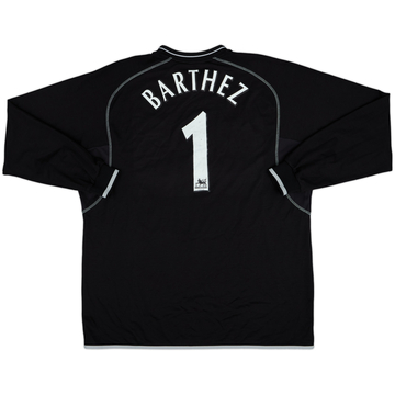 2000-02 Manchester United Maillot GK Barthez #1 - 7/10 - (XXL)