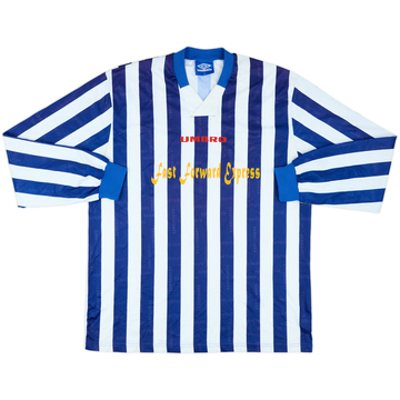 19990s Umbro Maillot modèle à manches longues #7 - 8/10 - (XL)