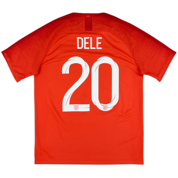 2018-19 England Maillot extérieur Dele #20 - 10/10 - (M)