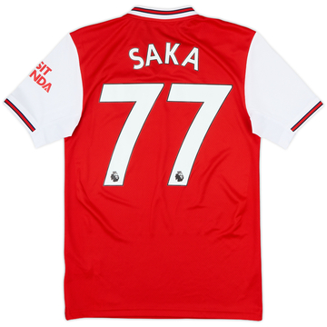 2019-20 Arsenal Maillot domicile Saka #77 - 10/10 - (XS)