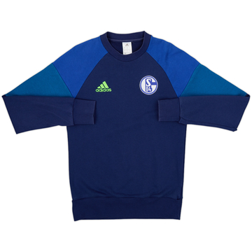 2016-17 Schalke adidas Sweat-shirt - 8/10 - (S)