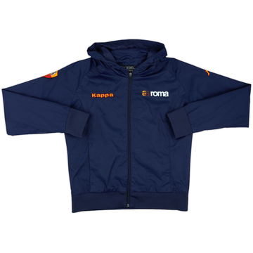 2005-06 Roma Diadora Veste de survêtement à capuche - 8/10 - (XL.Boys)