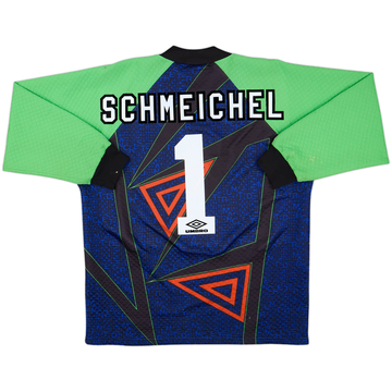 1994-96 Manchester United Maillot GK Schmeichel #1 - 7/10 - (L)